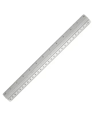 REGLA METALICA 30 CM