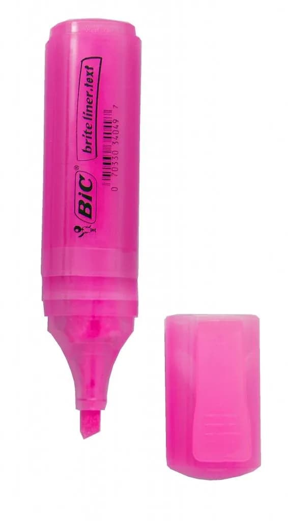 RESALTADOR BIC BRITE L ROSADO