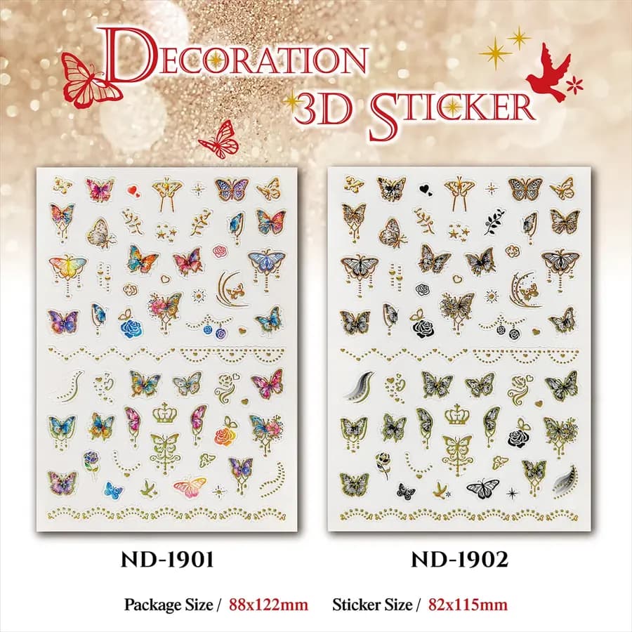 STICKER DECOR 3D/5D/6D/7D/8D