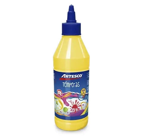 TEMPERA NEON ARTESCO 250ML AMARILLA