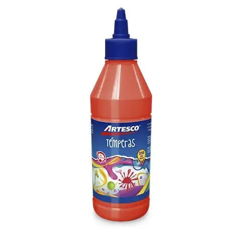TEMPERA NEON ARTESCO 250ML NARANJA