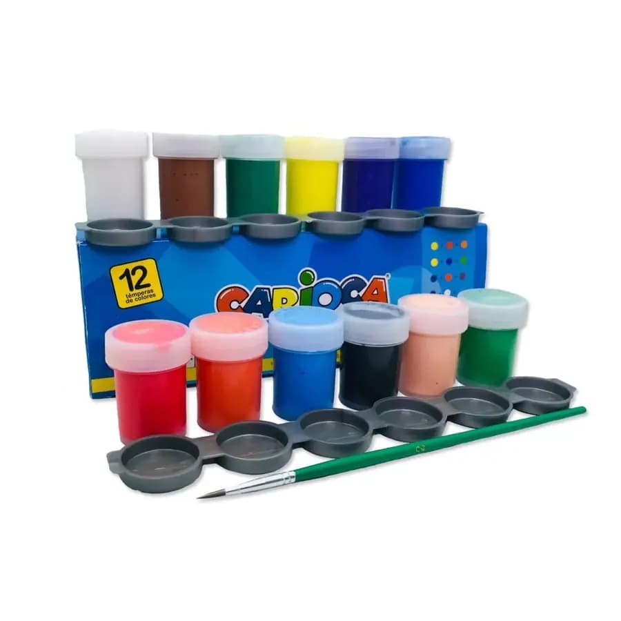 TEMPERA X 12COL CARIOCA
