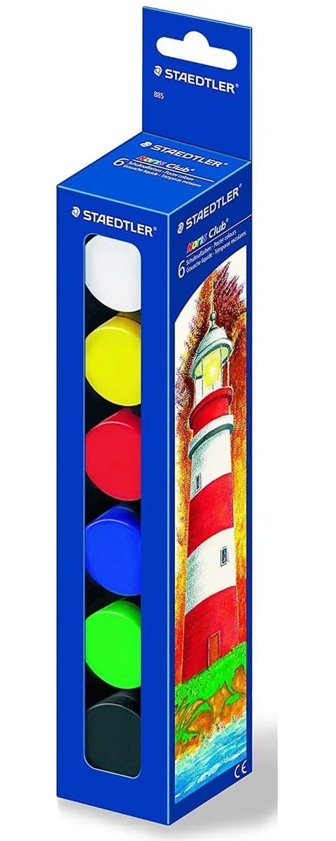 TEMPERA X 6COL STAEDTLER