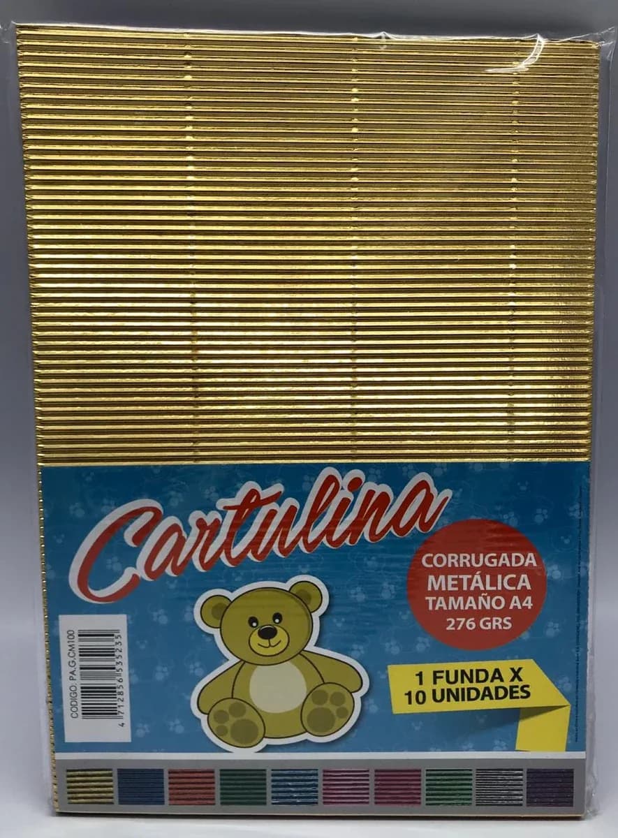 CART. X 10 COL INEN CORRUGADA ALUMINIO