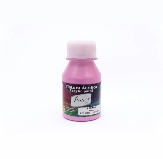 PINTURA ACRILICA FRANCO 60ML ROSADO