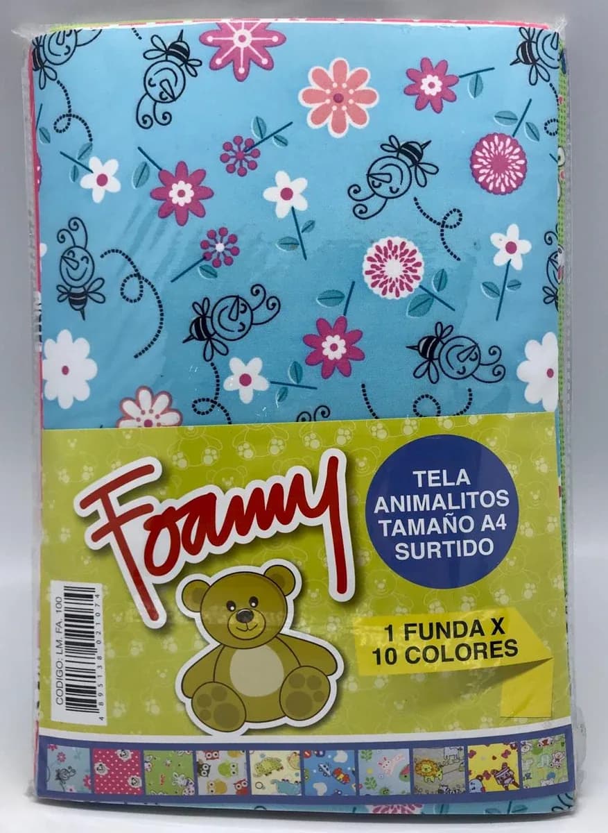 FOMIX X 10UN INEN TELA ANIMAL SURTIDOS