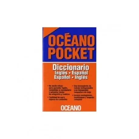 DICC. OCEANO POCKET INGLES ESPANOL