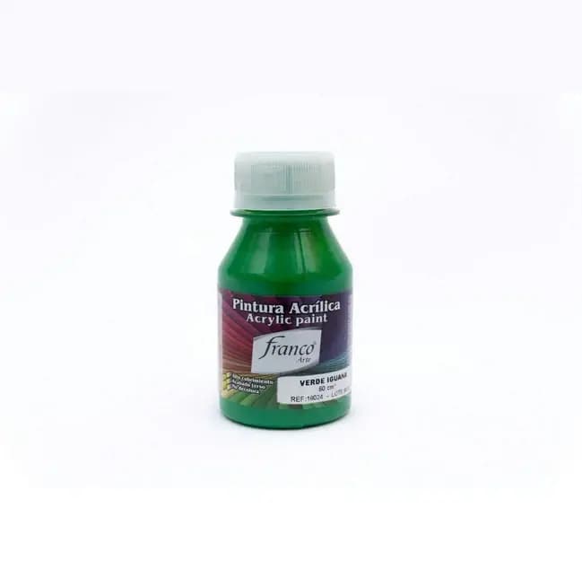 PINTURA ACRILICA FRANCO 60ML VERDE IGUANA