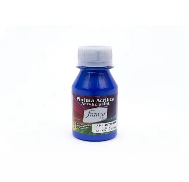 PINTURA ACRILICA FRANCO 60ML AZUL ULTRAMAR
