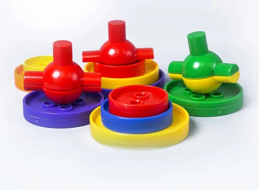 LEGO BOTONES PLASTICOS P ENSARTE 2668 X 20PZ