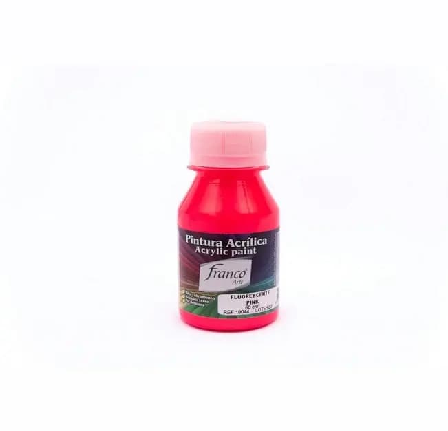 PINTURA ACRILICA FRANCO 60ML FLUOR PINK