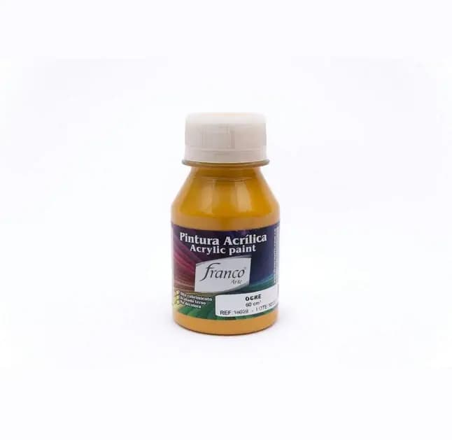 PINTURA ACRILICA FRANCO 60ML OCRE