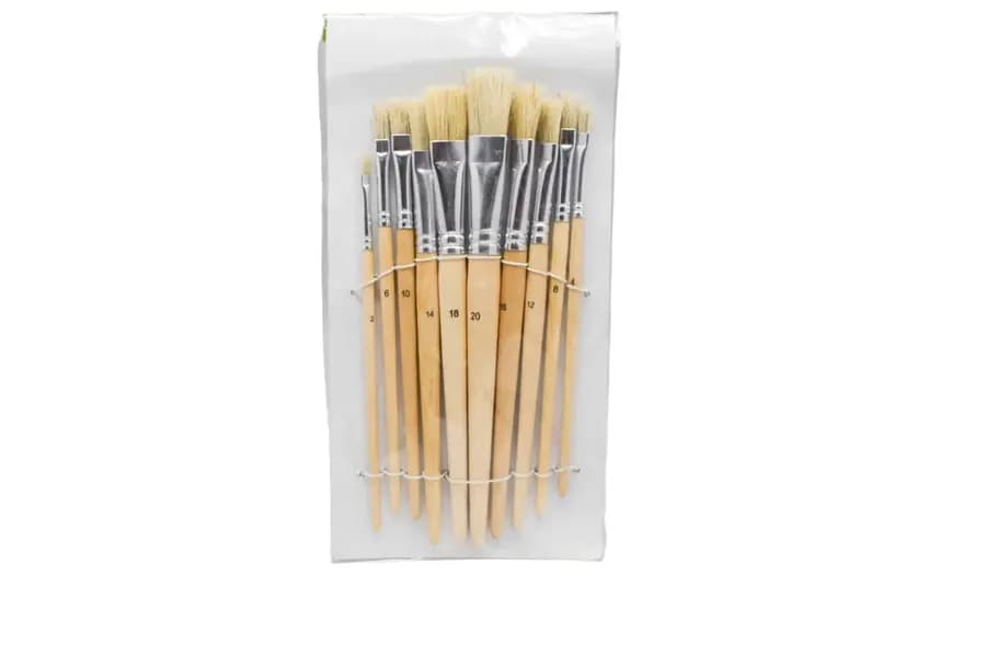 PINCEL PASSOLA PLANO SET X 10UN