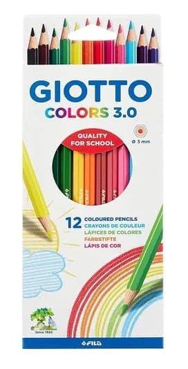 PINTURA GIOTTO X 12COL. 3.0 GRANDE