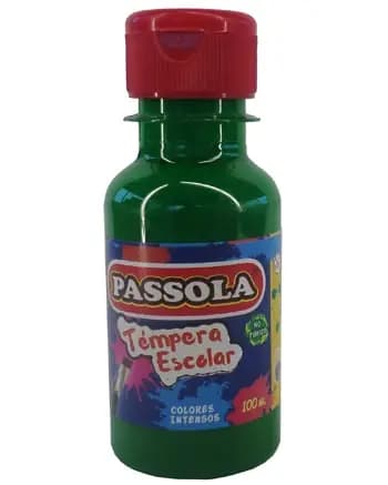 TEMPERA PASSOLA 100ML VERDE