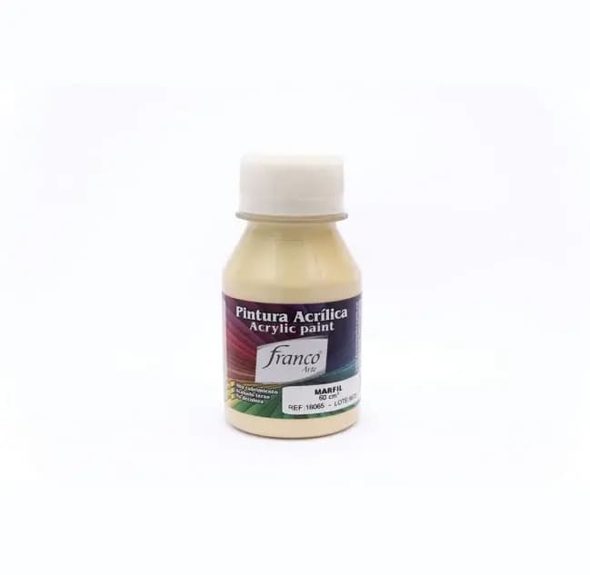 PINTURA ACRILICA FRANCO 60ML MARFIL