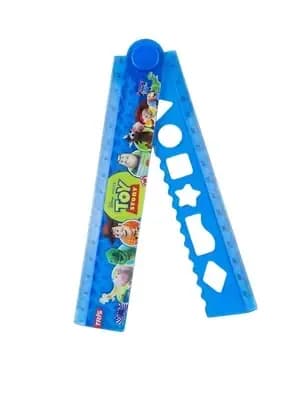 REGLA PLASTICA 30 CM ABANICO DISNEY