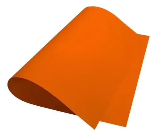 PLIEGO CART. IRIS FOSFORESCENTE NARANJA