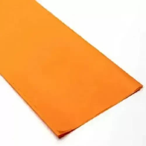 PLIEGO PAPEL TIPO CUERINA NARANJA