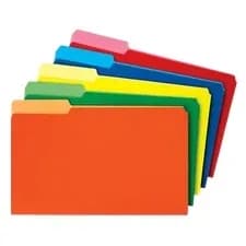 FOLDER MANILA FLUORESCENTE COLORES