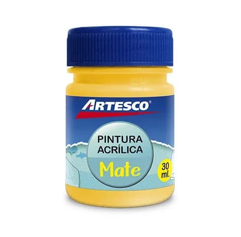PINTURA ACRILICA ARTESCO AMARILLO 30ML