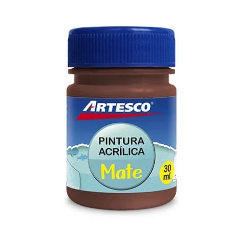 PINTURA ACRILICA ARTESCO MARRON CAFE 30ML