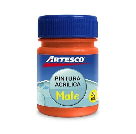 PINTURA ACRILICA ARTESCO NARANJA 30ML
