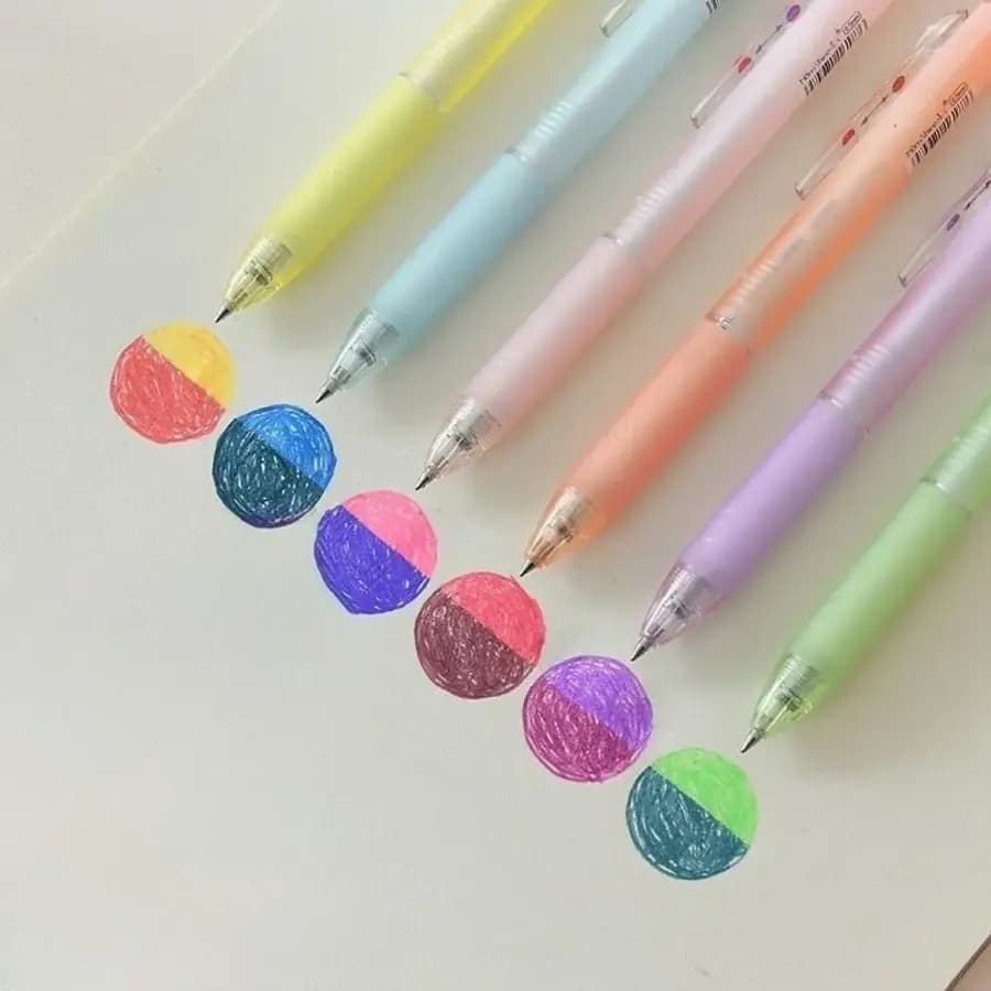 ESFERO ESTUCHE X 6COL BRETINI NEON BR-215