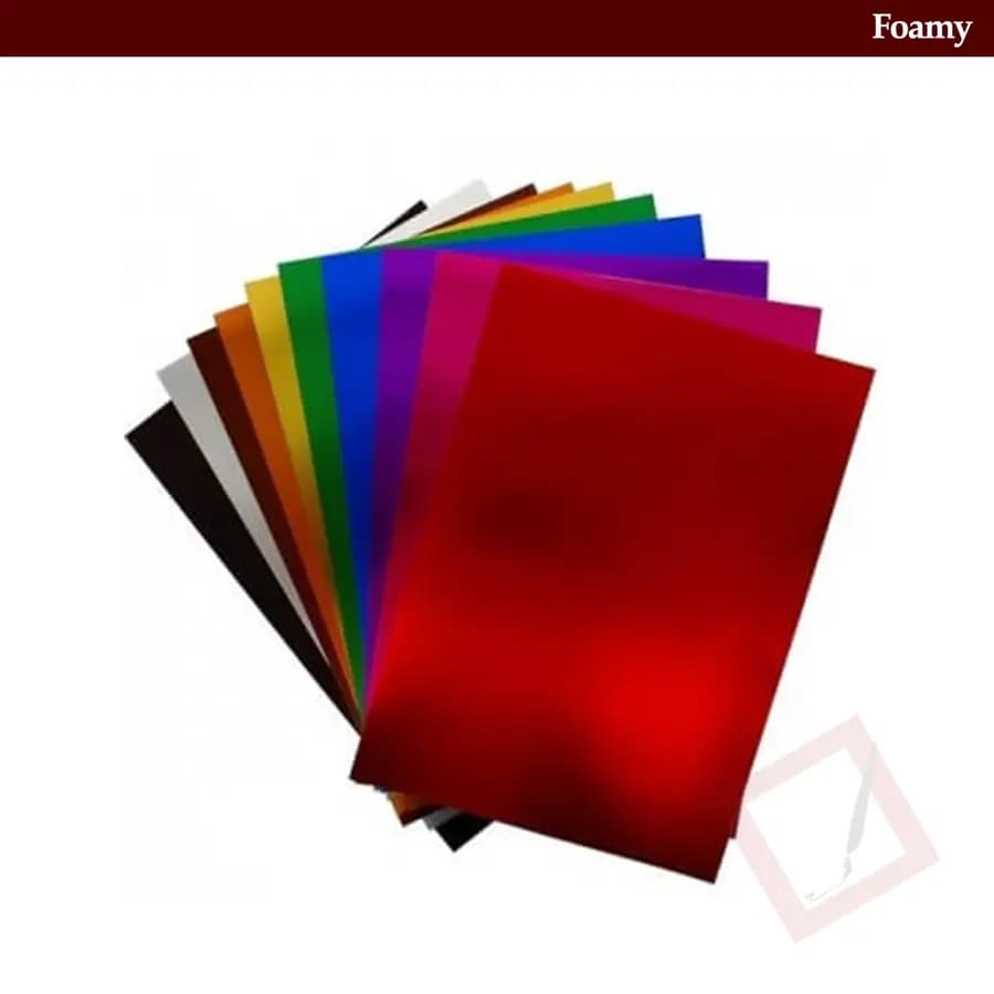 PLIEGO FOMIX METALICO ROJO