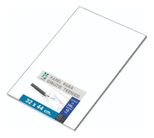 FUNDA PAPEL DIBUJO TEC INEN X 25 UN