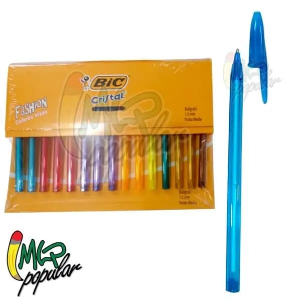 UNIDAD ESFERO BIC ATLANCTIC FASHION COLORES