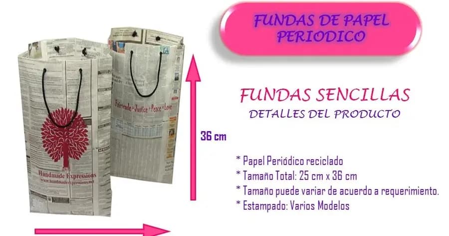 FUNDA PAPEL PERIODICO A3 X 50UN