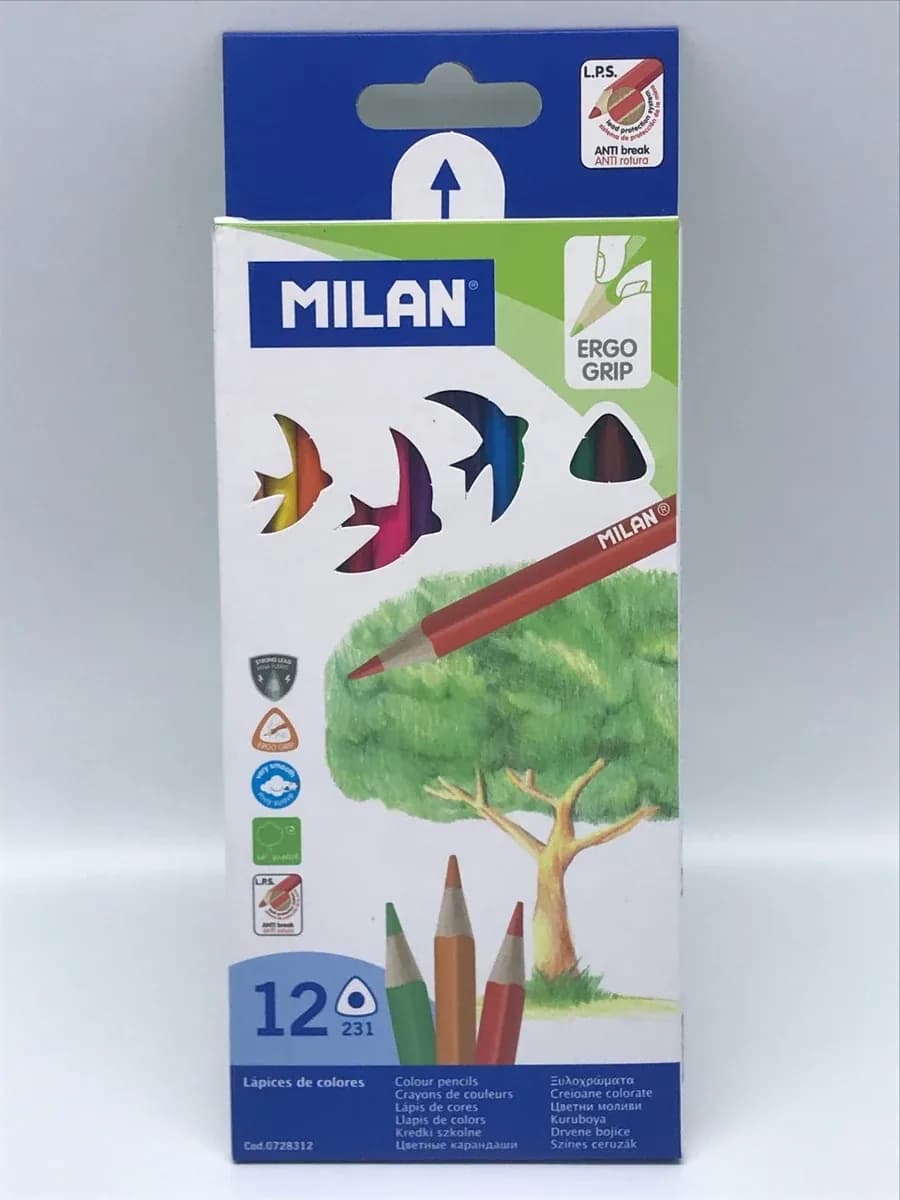 PINTURA MILAN X 12COL GRANDE 231