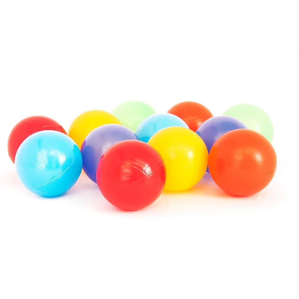 PELOTA PLASTICA P PISCINA COLORES UNIDAD