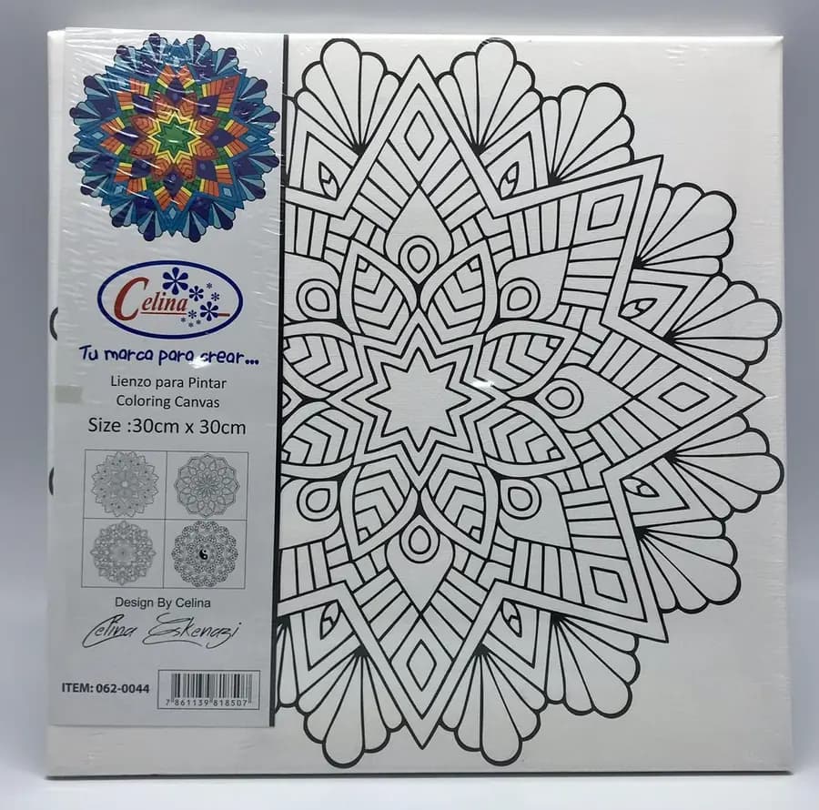 LIENZO IMPRESO CELINA SURTIDO 30X30 CM