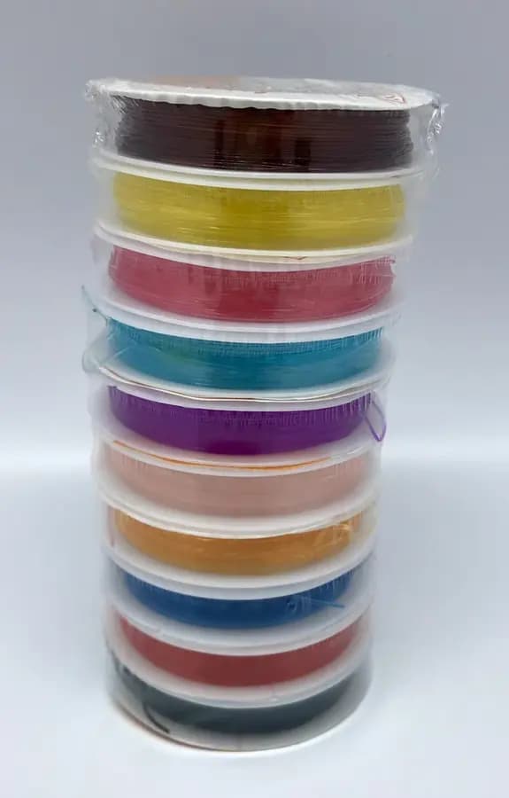 HILO NYLON SET X 10 COL. ELAST 0.8X10M 029-0950