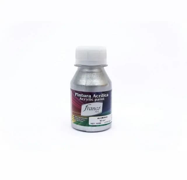 PINTURA ACRILICA FRANCO 60ML ALUMINO