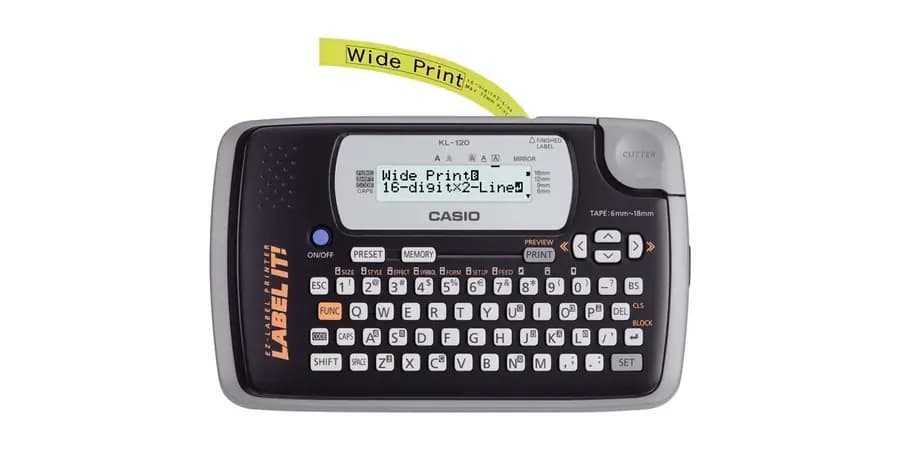 ROTULADORA ETIQ. CASIO KL-120