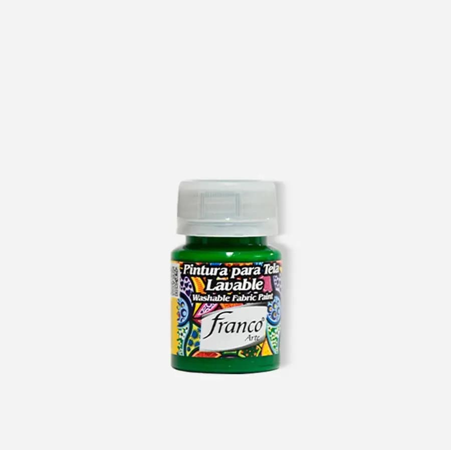 PINTURA P TELA FRANCO 30CC VERDE ESMERALDA