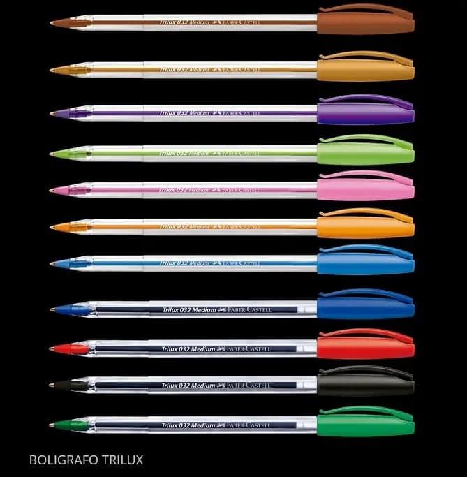 UNIDAD ESFERO FABER CASTELL TRILUX 032 COLORES