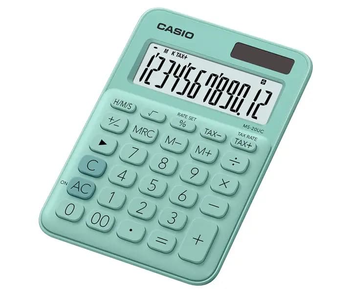CALC. CASIO MS 20UC - COLORES
