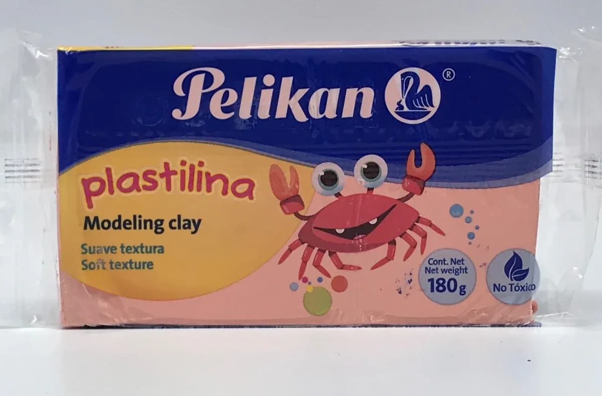 PLASTILINA PELIKAN BARRA PIEL 180GR