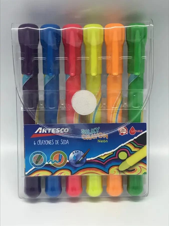 CRAYON ARTESCO SEDA X 6COL