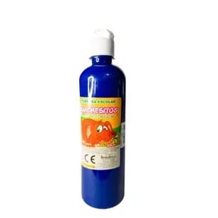TEMPERA PARCHESITOS 250ML AZUL