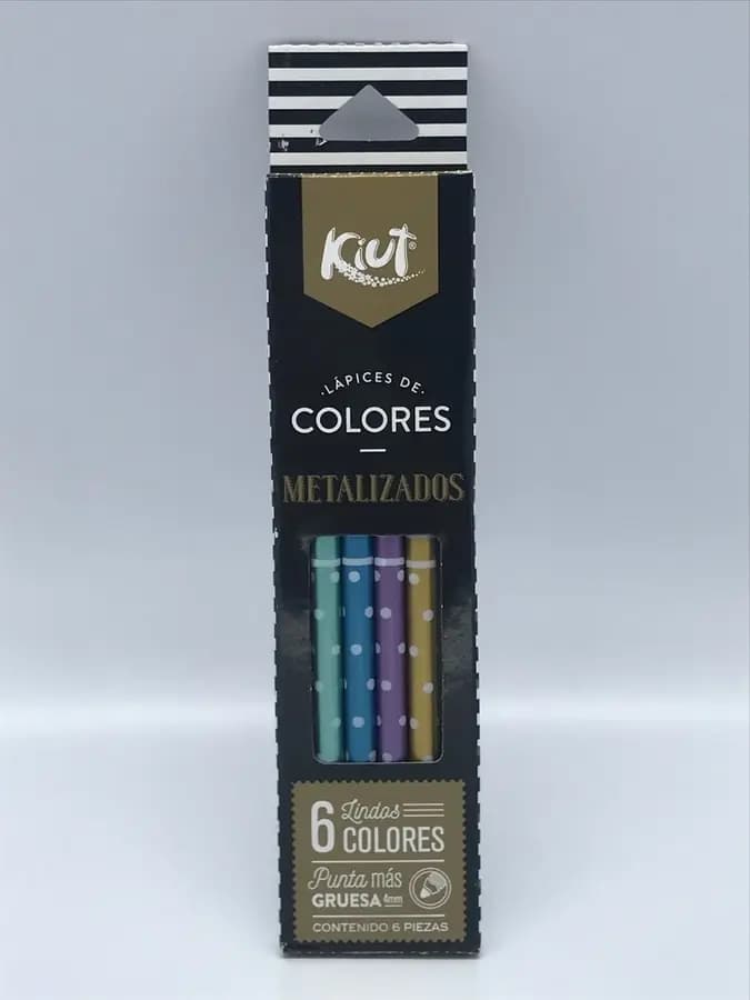 PINTURA KIUT X 6COL METALIZADA