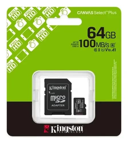 TARJETA KINGSTON MICRO SD 64GB
