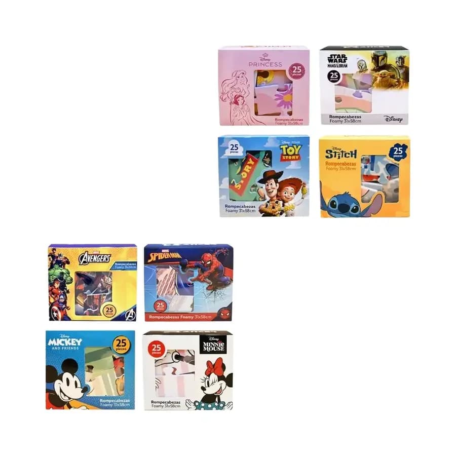 ROMPECABEZAS T ALFOMBRA X 10PZ 29*29 EVA PUZZLE