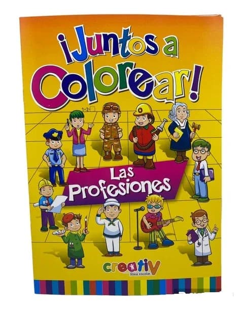 LIBRO CREATIV JUNTOS A COLOREAR