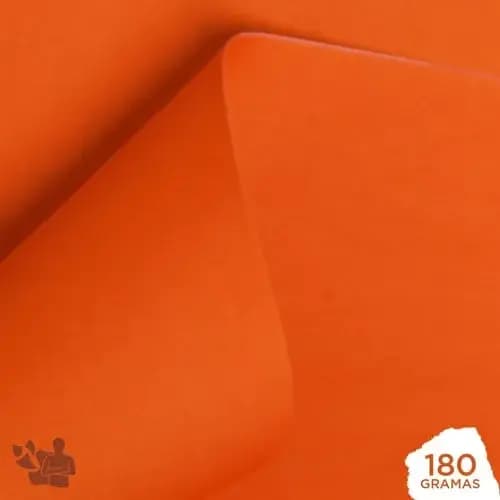 PLIEGO PAPEL FOSFOR ADHESIVO NARANJA