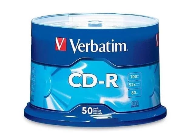 CD-R VERBATIM TORRE X50 52X700MB